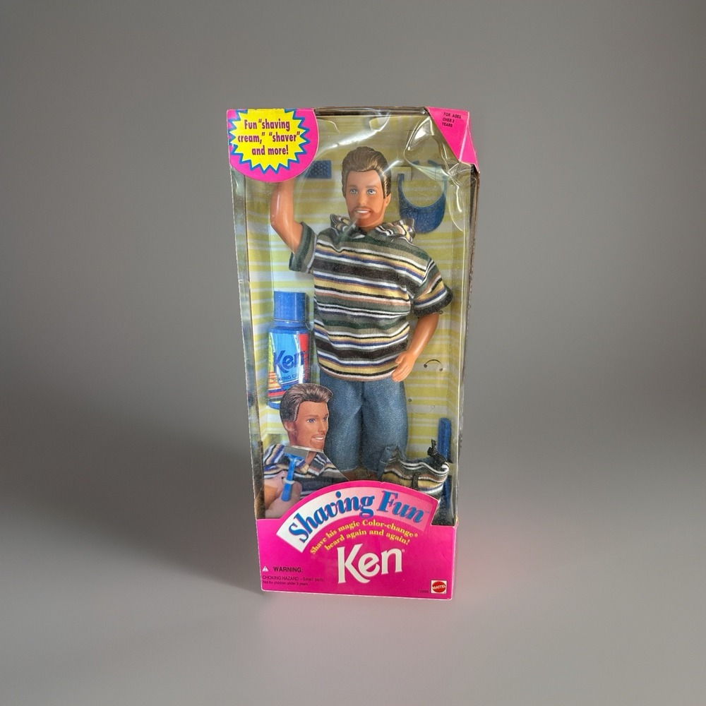Ken Barbie Shaving Fun Ken Doll 1994 Mattel #12956